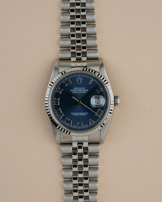 Rolex Datejust 16234 Bue Roman