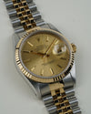 Rolex Datejust 16233 Champagne Dial