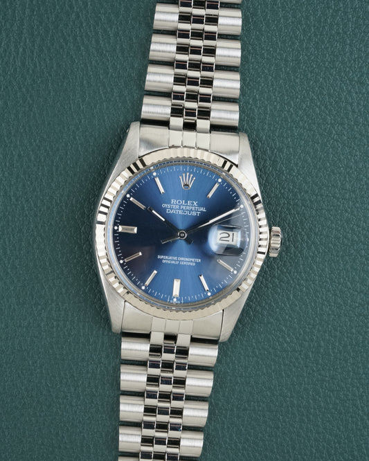 Rolex Datejust 16014 "Blue dial"