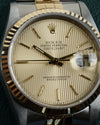 Rolex Datejust 16233 "Champagne Tapestry"
