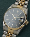 Rolex Datejust 16233 "Black Tapestry"