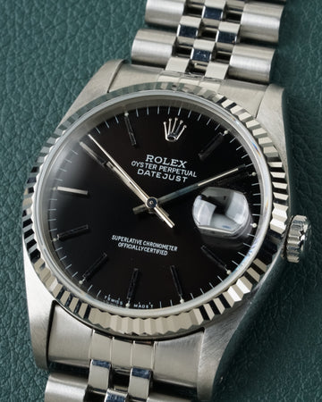 Rolex Datejust 16234 "Black Dial"