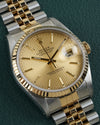 Rolex Datejust 16233 "Champagne Tapestry"