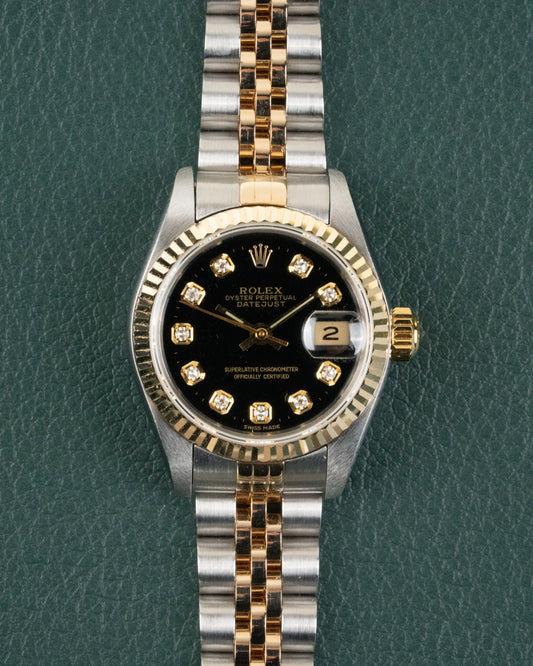 Rolex Lady Datejust 69173 Black Diamond