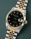 Rolex Datejust 16233 Black Diamond Dial 1991