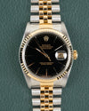 Rolex Datejust 16233 Black Dial