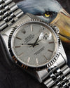 Rolex Datejust 16234 Silver Linnen Dial