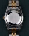 Champagne Big Diamond Rolex Datejust 16233 from 1995 Full Set