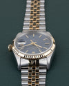 Blue Rolex Datejust 16233 from 1993 Full Set