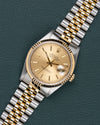 Rolex Datejust 16233 "Champagne Tapestry"