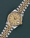 Rolex Datejust 16233 Champagne Linnen