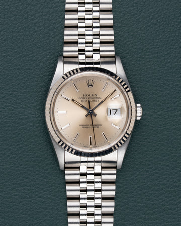 Rolex Datejust 16234 "Silver Dial" Watch only