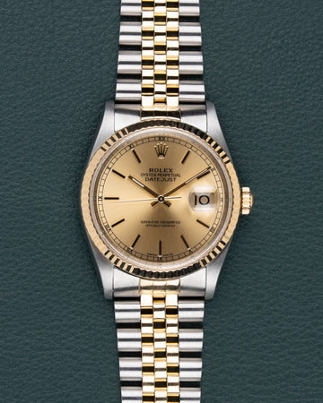Rolex Datejust 16233 "Champagne" Dial