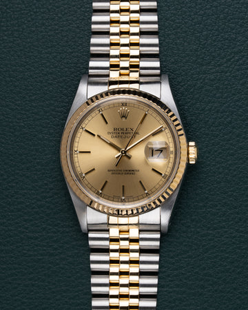 Rolex Datejust 16233 "Champagne" Dial