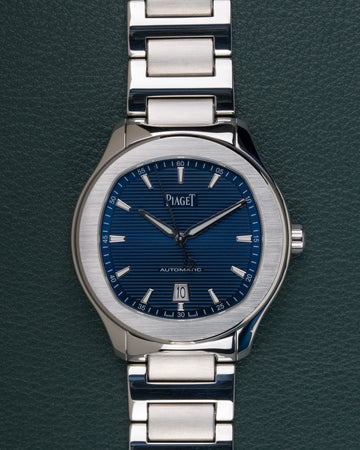 Piaget Polo Date 42 mm Blauw P11268