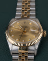 Rolex Datejust 16013 "Champagne Diamanten dial"