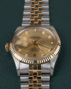 Rolex Datejust 16013 "Champagne Diamanten dial"