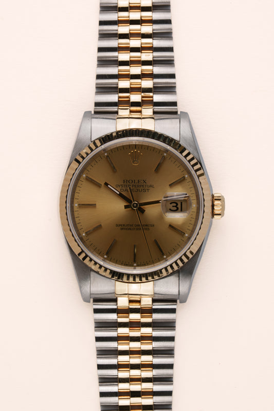 Rolex Datejust 16233 Champagne 2000 FS