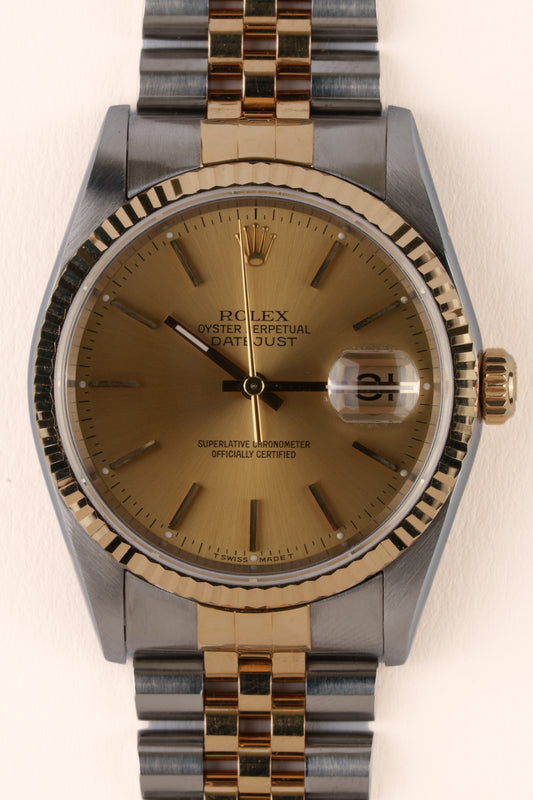 Rolex Datejust 16233 Champagne 2000 FS
