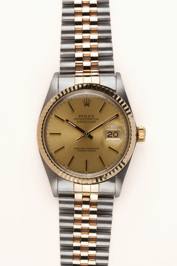 Rolex Datejust 16013 Champagne 1988 FS