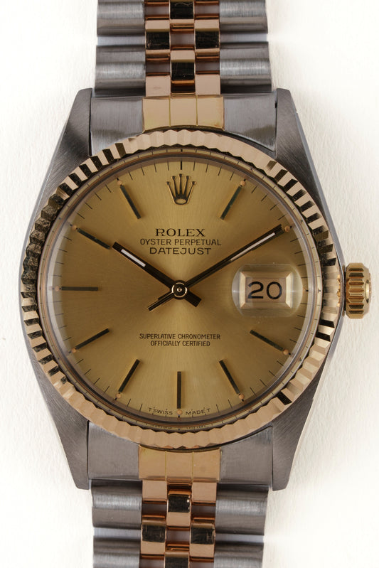 Rolex Datejust 16013 Champagne 1988 FS