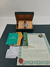 Rolex Datejust 16234 Silver Linnen Dial