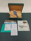Blue Rolex Datejust 16234 from 1991 Full Set