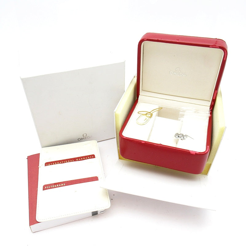 Omega Seamaster 300M 212.30.36.61.01.001 - horloge geleverd met rode Omega doos en internationaal garantieboekje
