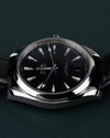 Omega Seamaster Aqua Terra 150M 220.13.41.21.01.001 - Bovenaanzicht met de kroon boven de kast en de wijzerplaat recht van voren