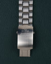 Omega Speedmaster Professional Moonwatch 3570.50 - close-up van de vouwsluiting met Omega Speedmaster Professional gravure