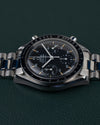 Omega Speedmaster Reduced Tritium 3510.50 - tweede ondersteboven aanzicht, kroon en drukkers bovenaan