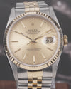Rolex Datejust 16233 "Champagne Tapestry"