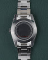 Tudor Black Bay 54 M79000N-0001 - Achterkant van de kast recht van boven met de gesloten stalen caseback